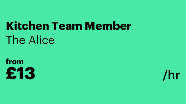 Kitchen Team Member