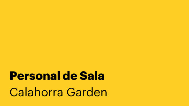 Personal de Sala