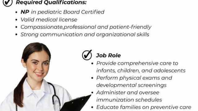 Nurse Practitioner in Pediatric