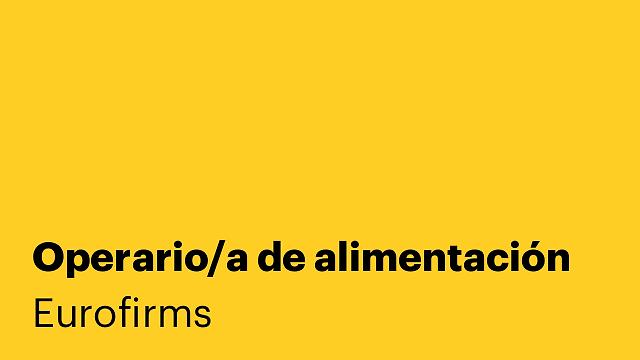 Operario/a de alimentación