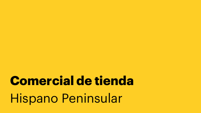 Comercial de tienda