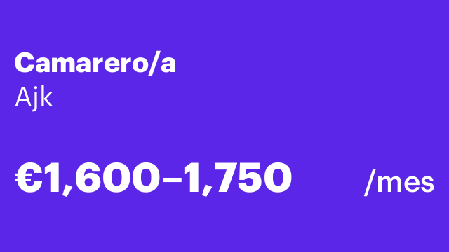 Camarero/a
