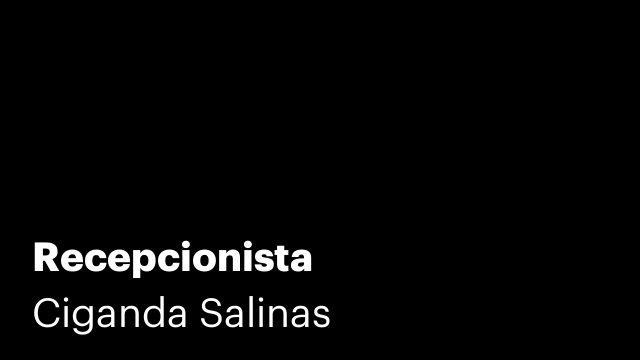 Recepcionista