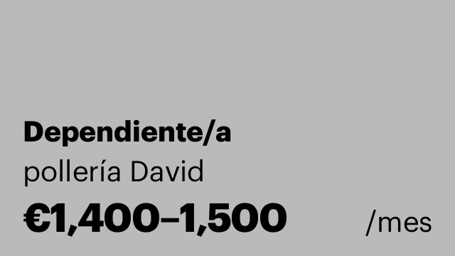Dependiente/a