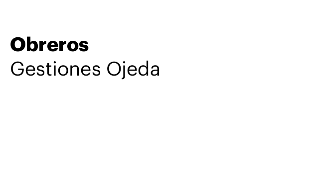 Obreros