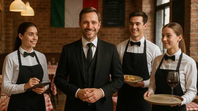 JEFE/A DE SALA PARA RESTAURANTE ITALIANO