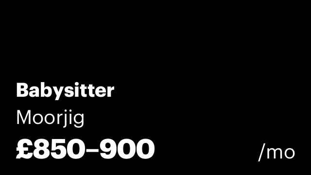 Babysitter