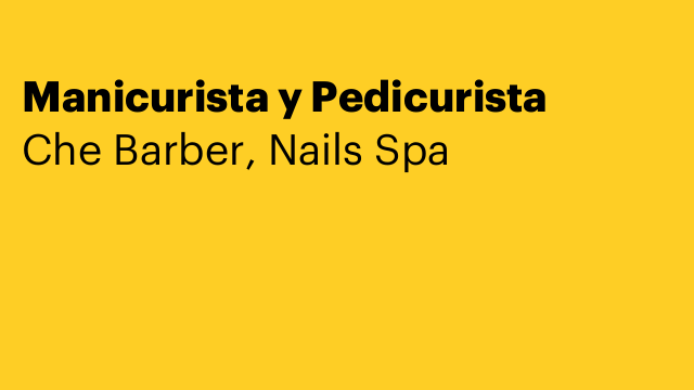Manicurista y Pedicurista