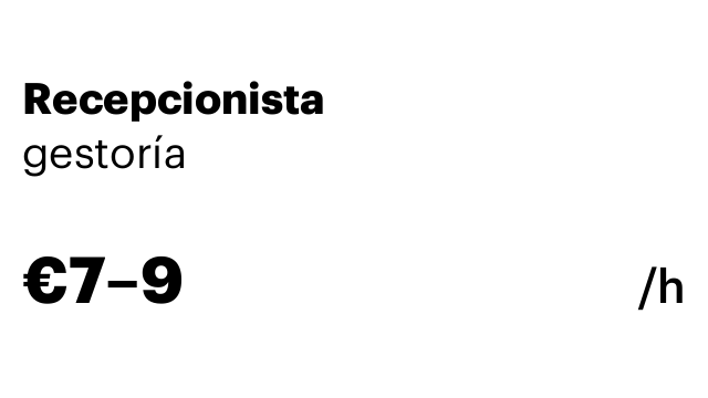 Recepcionista