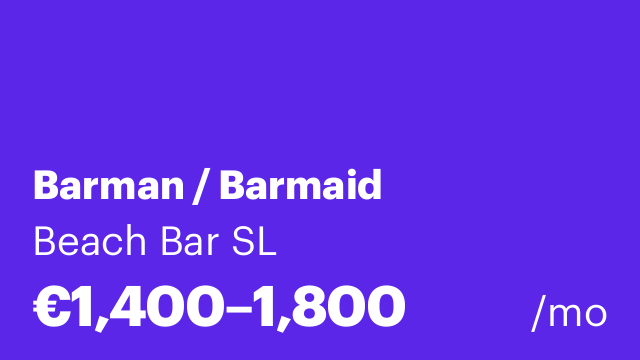 Barman / Barmaid