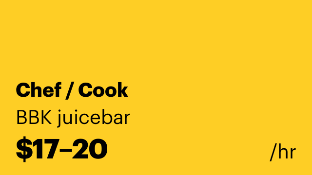 Chef / Cook
