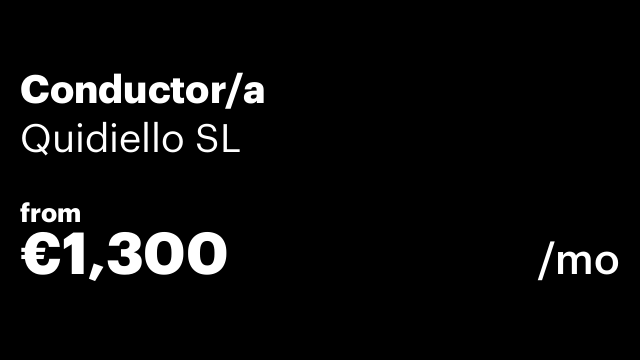 Conductor/a