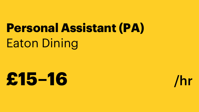 Personal Assistant (PA)