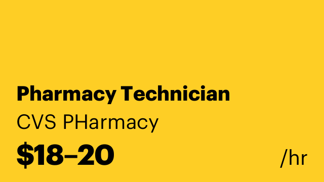 Pharmacy Technician