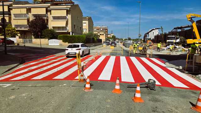 Peón de señalización vial