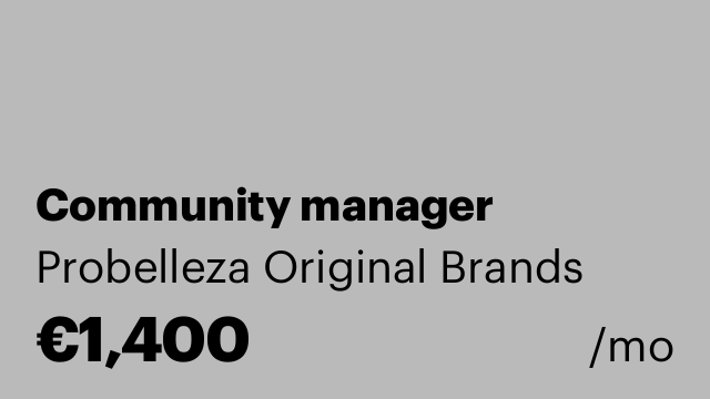 Community manager