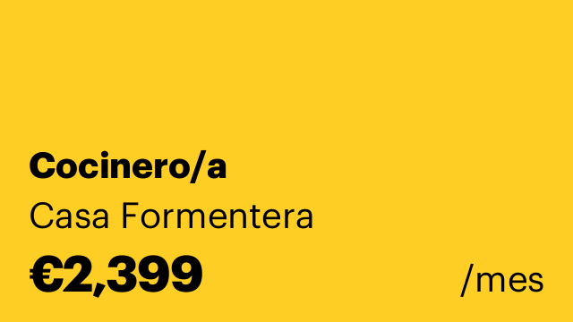 Cocinero/a