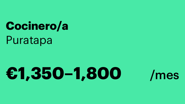 Cocinero/a