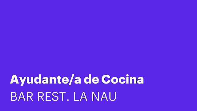 Ayudante/a de Cocina