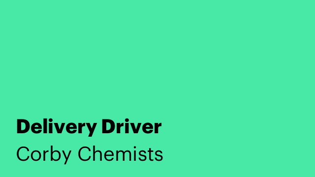 Delivery Driver