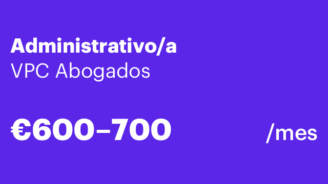 Administrativo/a
