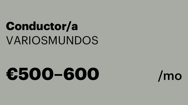 Conductor/a