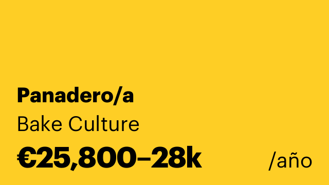 Panadero/a