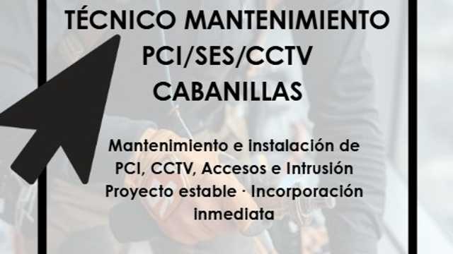 Técnico/a de Mantenimiento