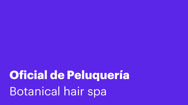 Oficial de Peluquería
