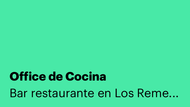 Office de Cocina