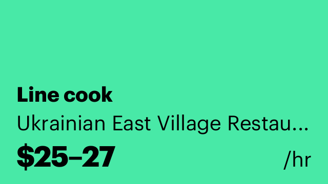 Line cook