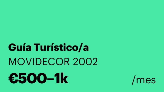 Guía Turístico/a
