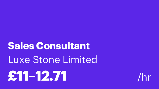 Sales Consultant