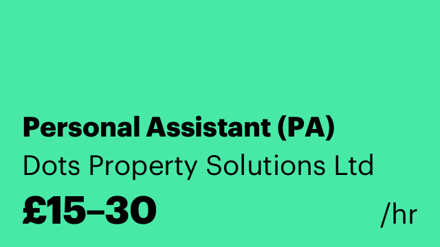 Personal Assistant (PA)