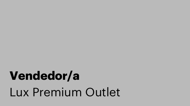 Vendedor/a
