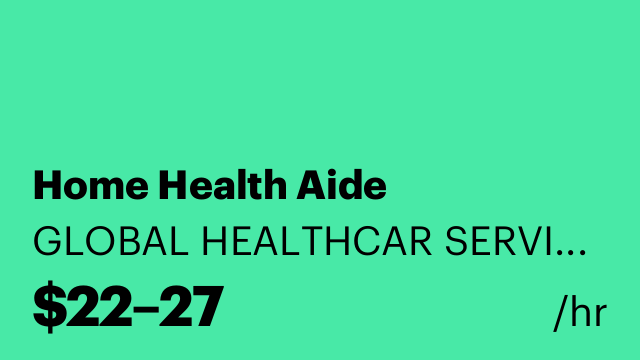 Home Health Aide