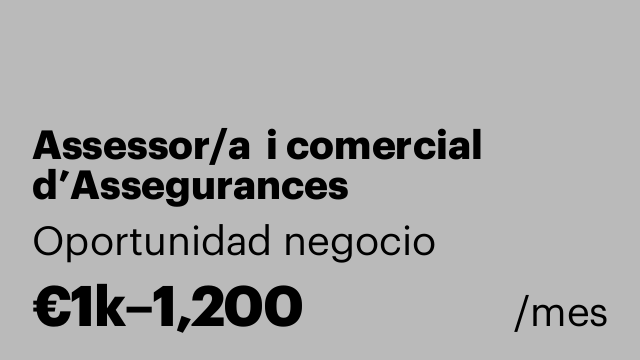 Assessor/a  i comercial d’Assegurances