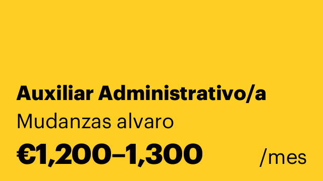 Auxiliar Administrativo/a