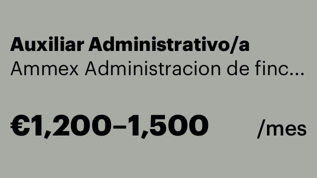 Auxiliar Administrativo/a