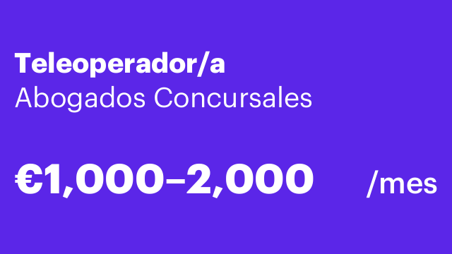 Teleoperador/a