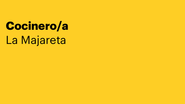 Cocinero/a