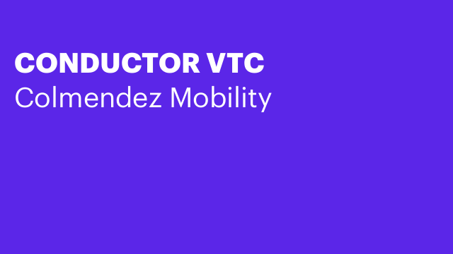 CONDUCTOR VTC