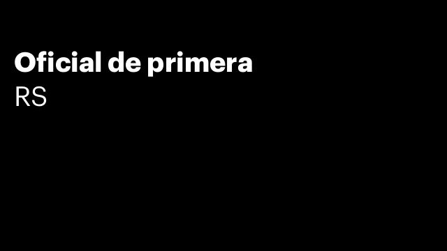 Oficial de primera