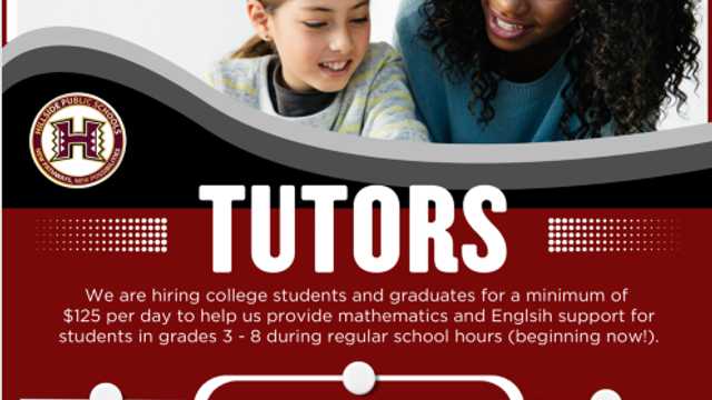 Tutor (Math or Reading)