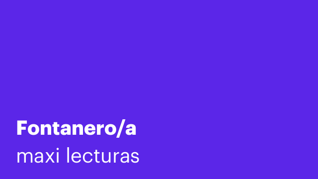 Fontanero/a