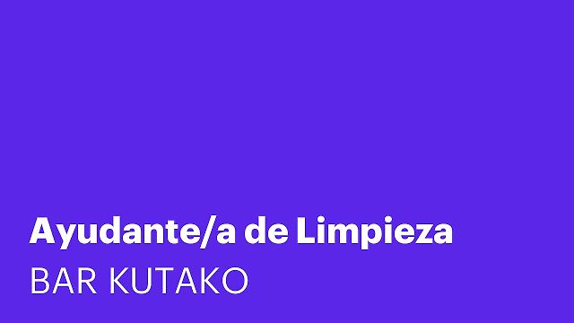 Ayudante/a de Limpieza