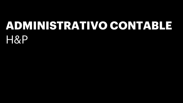 ADMINISTRATIVO CONTABLE