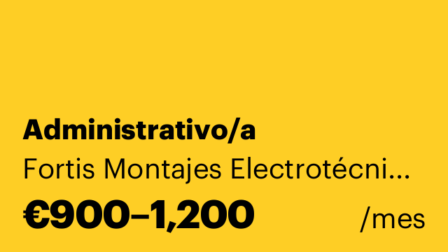 Administrativo/a