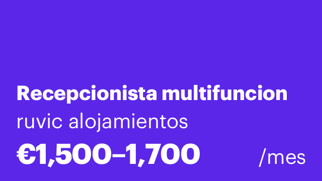 Recepcionista multifuncion