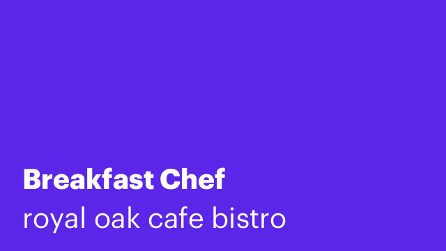 Breakfast Chef